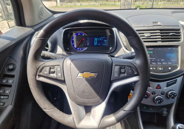 Chevrolet Trax cena 35999 przebieg: 124000, rok produkcji 2014 z Bieruń małe 172